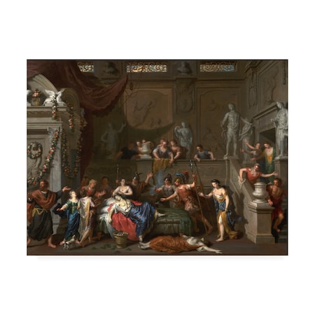 Gerard Hoet 'The Death Of Cleopatra' Canvas Art,24x32